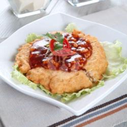 Tahu Goreng Ayam Saus Tawan