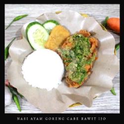 Paket  Ayam  Goreng Cabe Rawit Ijo