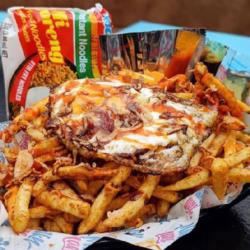 Indomie Goreng Telur French Fries Pedas