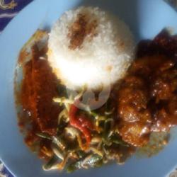 Paket Nasi Pindang Tongkol, Jengkol, Sayuran