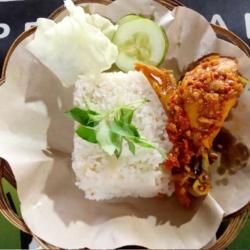 Nasi Paha Bawah Penyet