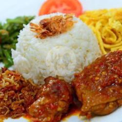 Nasi Rames Ayam Balado