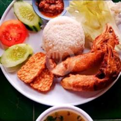 Nasi Penyet Kepala Ayam