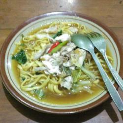 Mie Kuah, Ayam, Telor Si Doel