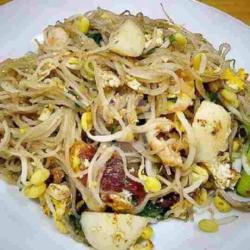 Bihun Goreng Telur Bebek Seafood