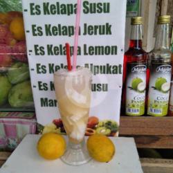 Es Kelapa Lemon