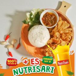 Nasi Lalapan Jamur   Nutrisari