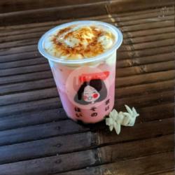 Strawberry Boba Milk