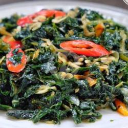 Sayur Daun Kates