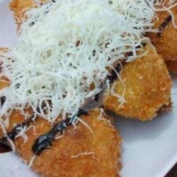 Pisang Crispy Coklat Keju