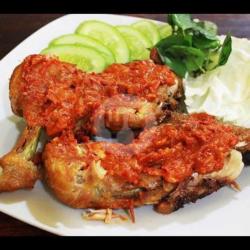 Ayam Penyet Cabe Merah