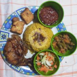 Nasi Minyak Samin Special Ayam Bakar.