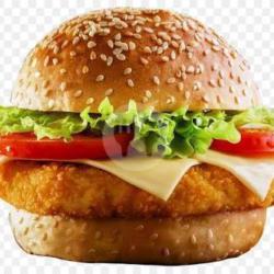 Chicken Cheese Burger Jumbo