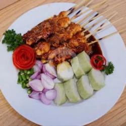 Paket Sate Ayam Lontong Bumbu Kecap