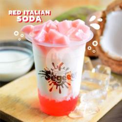 Drink Red Italian Soda