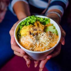 Nasi Bola Jamur Keju (mushroom Ball Chese)