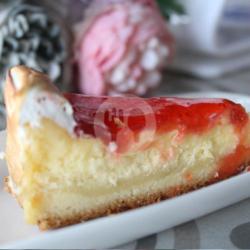 Strawberry Cheese Cake Slice