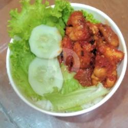 Rice Bowl Ayam Bumbu Pecel