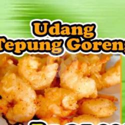 Udang Tepung Goreng   Nasi