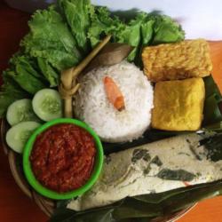 Nasi Liwet Pepes Tahu