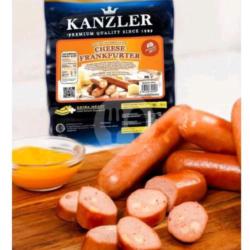 Kanzler Cheese Frankfurter Sosis Sapi Dan Ayam Rasa Keju 360gr