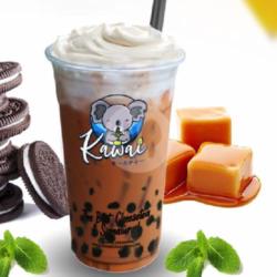 Choco Caramel Boba Cheese