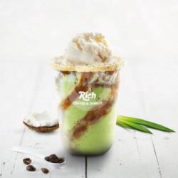 Pandan Coconut Frappe