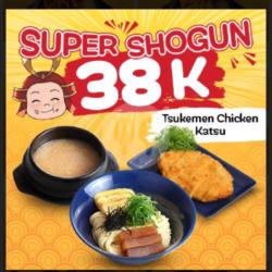 Chicken Katsu Tsukemen Kuah Chicken Super Shogun 38 K