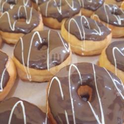 Donat Mini Siram Coklat