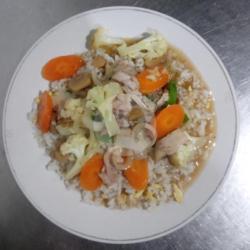 Nasi Ayam Ca Jamur