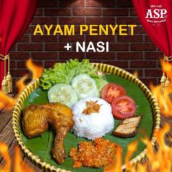 Ayam Penyet   Nasi