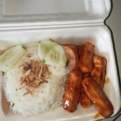 Nasi Sosis Kenzler Pedas Manis