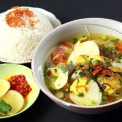 Soto Ayam Jerohan   Nasi