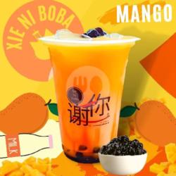 Mango, Boba Drink