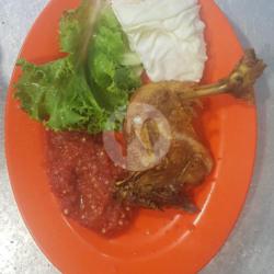 Ayam Sambel Mentah   Nasi
