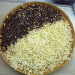 Martabak Setengah Keju, Setengah Kacang Coklat