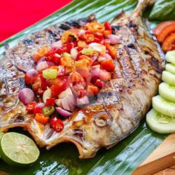 Ikan Simba Bakar Dabu-dabu