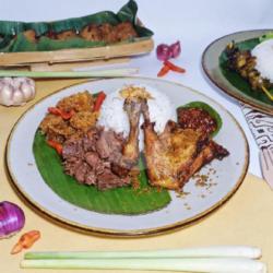 Nasi Ayam Jantan Goreng Kalasan Gudeg Krecek