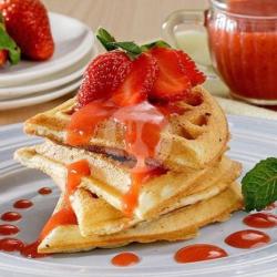 Strawberry Croffle (puas)