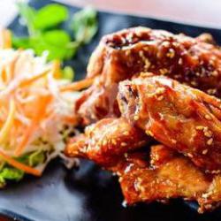 Nasi Spicy Wings Chicken Bbq