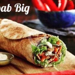 Kebab Big Crispy   Saus Keju