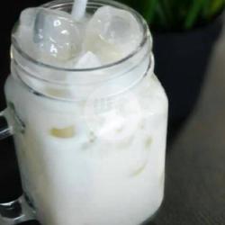 Es Kelapa Gula Putih   Susu