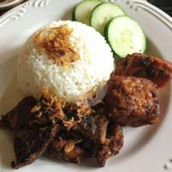 Nasi Empal Daging Komplit