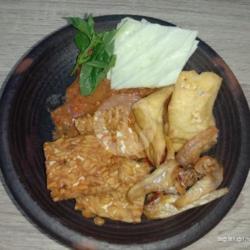 Tahu Tempe Ikan Asin Penyet