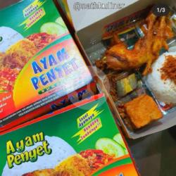 Naskot Uduk Ayam Pejantan Goreng/penyet