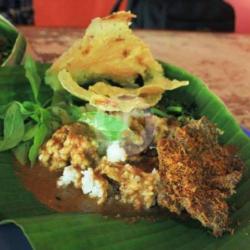 Nasi Pecel   Dendeng