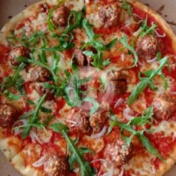 New York Meatball Pizza