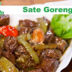 Sate Goreng,daging Kambing