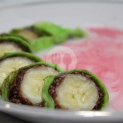 Es Pisang Ijo Coklat