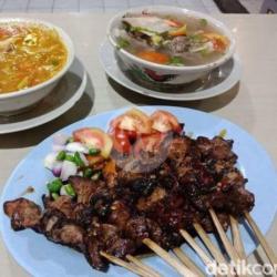 Paket Sop   Sate Kambing 10 Tusuk